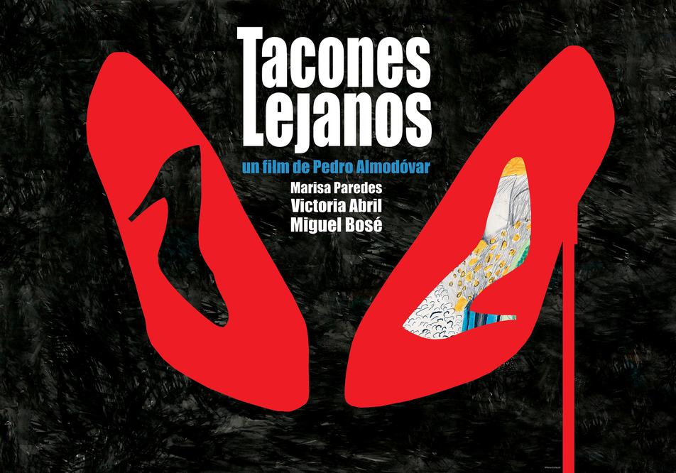 tacones lejanos, movie poster, milena v